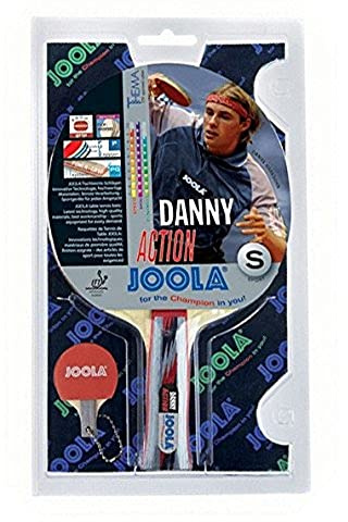 JOOLA Unisex – Erwachsene Tischtennisschläger Danny Action, Mehrfarbig,
