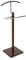 Versa Wengue Moderner und multifunktionaler Herrendiener mit 2 Haken oder Aufhängern für Männer- oder Damenkleidung, Maßnahmen (H x L x B) 112 x 35 x 35 cm, Holz, Farbe: Braun