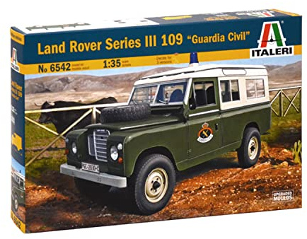ITALERI ITA6542 Land Rover 1:35 109 Guardia Civil Model kit, Not Inscribed