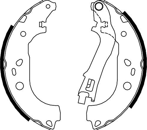 metelligroup 53-0088 Bremsbacken Made in Italy, Ersatzteil für Auto, Kit Bestehend aus 4 Teilen, ECE R90-Zertifiziert
