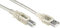Claro USB PC ordenador Cable de impresora a a B enchufe de audio para Epson Lexmark Canon HP 5 m transparente