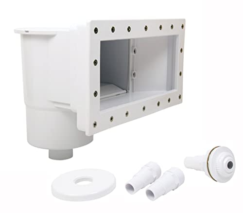 SUNSOLAR ENERGY WideMouth Skimmer Kit für oberirdisches Schwimmbad – Komplettes Thru-Wall Wide Mouth Size Kit