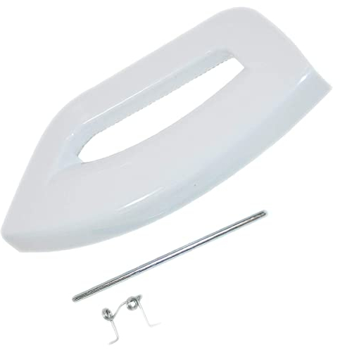 Kit leva leva di rilascio in plastica bianca per lavatrici Hotpoint Futura e asciugatrici C00285747 e C00507932