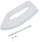 White Plastic Door Handle Lever Release Kit for Hotpoint Futura Washing Machine,Washer Dryers C00285747 and C00507932