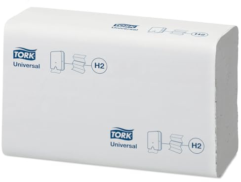 Tork 150299 Xpress Multifold Handtücher, Universal, Weiß, 23.4cm Länge entfaltet, 237 Stück