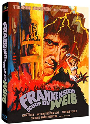 Frankenstein schuf ein Weib - Mediabook - Cover C - Limited Edition - Hammer Edition Nr. 30 (inkl. Postkarte) [Blu-ray]