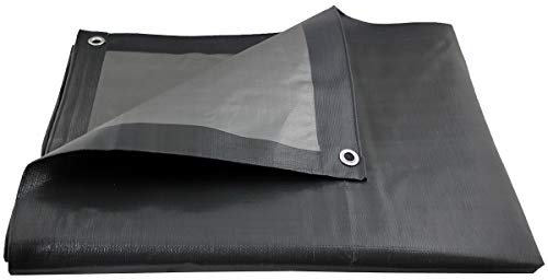GT Garden Bâche de Protection Grise Ultra résistante - 200 g/m² - 3 x 4 mètres