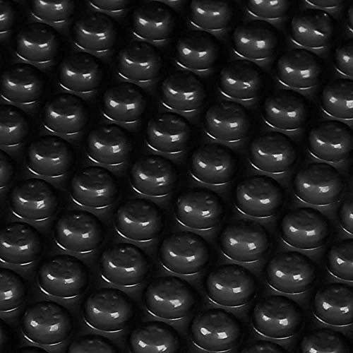 well2wellness® Lámina solar Plus negra 400 My para piscinas redondas de 4 m de diámetro.