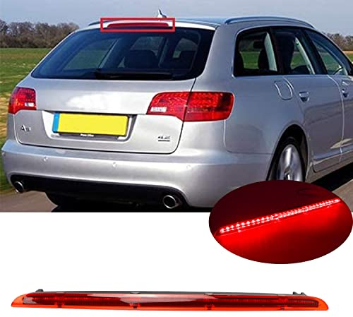 GSRECY Bremslicht für hinten, hohe Level, drittes Bremslicht, passend für 2005–2011 A6 S6 RS6 Avant Allroad 4F C6 (rote Linse)