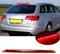 GSRECY Bremslicht für hinten, hohe Level, drittes Bremslicht, passend für 2005–2011 A6 S6 RS6 Avant Allroad 4F C6 (rote Linse)