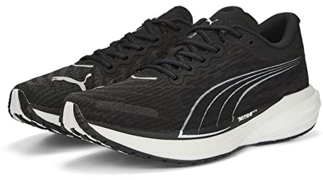 PUMA Deviate Nitro 2 Herren Laufschuhe, Schwarz, 46 EU