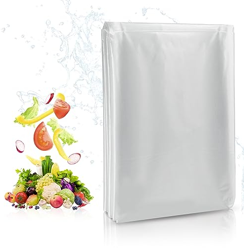 lalago Film polyéthylène, 2 x 3M Film de Serre Transparent, Bache pour Tomates§t, Bache de Serre, Bache Serre Jardin pour Légumes und Tomate
