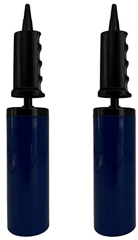 2 Stück Dual Action Handpumpe Luftpumpen für Gymnastikbälle, Yoga-Bälle, Luftballons, Poolschwimmer und aufblasbares Sofa