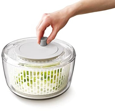 Joseph Joseph Duo 3-piece Multi purpose Salad Preparation Set, Salad Spinner, grater and slicer, Multicolour