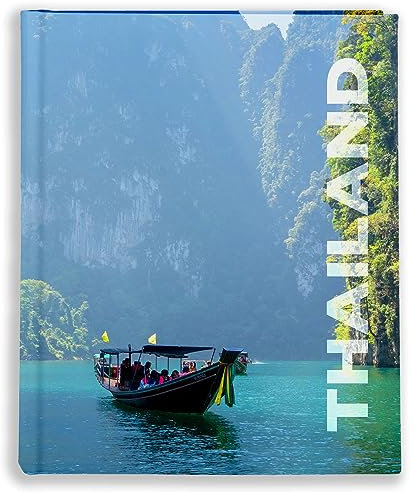 Urlaubsfotoalbum: Thailand, Fototasche für Fotos, Taschen-Fotohalter für lose Blätter, Urlaub Thailand, Handgemachte Fotoalbum (10x15 | für 120 Fotos)