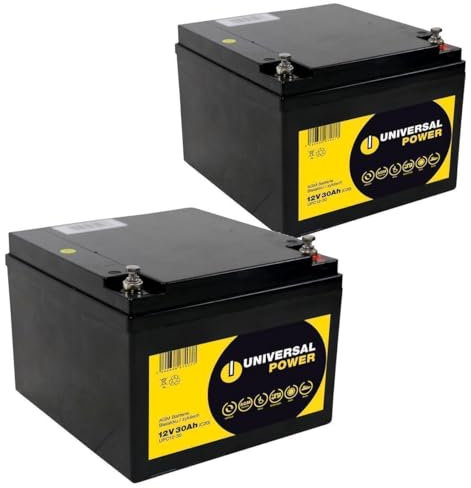 Ersatzakku für Otto Bock A 200 Rollstuhl 24V 2 x 12V 30Ah
