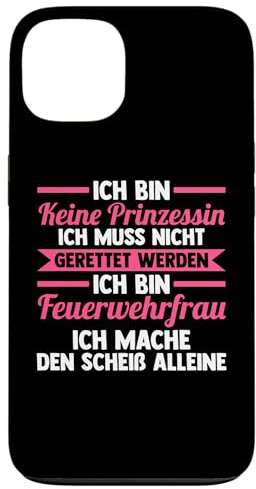 Feuerwehr Prinzessin Feuerwehrmann Hülle für iPhone 13