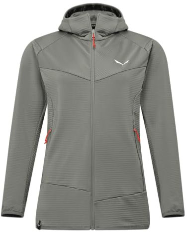 SALEWA Puez Altavia Polarlite Giacca con Cappuccio Donna, Ombra, L