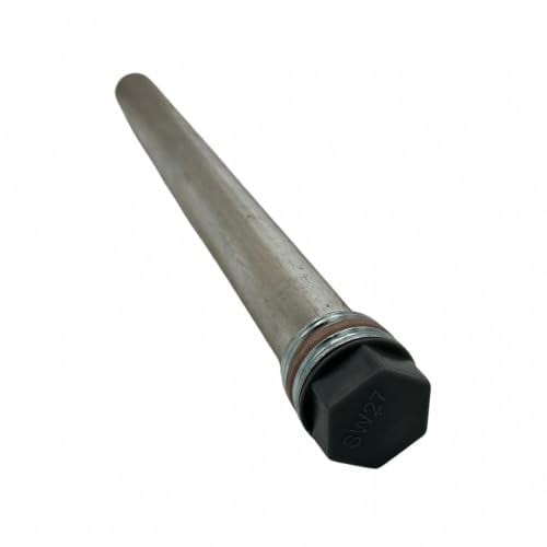 FeuerAnker Varilla de protección de magnesio, diámetro 22, 26, 33, 500, 550, 700, 3/4 1 1 1/4, ánodo de sacrificio 26-320-1