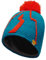 LA SPORTIVA Herren Damen Mütze Skimütze Strickmütze Bommelmütze Dorado Beanie, Farbe:Hellblau, Größe:S/M, Artikel:-614322 Tropic Blue/Cherry Tomato
