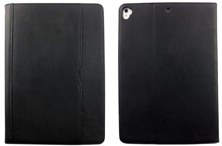 10.2 inch Leather Case for iPad 9th Gen 2021, 8th Gen 2020, 7th Generation 2019 Magnetic, Stand Flip Case for iPad 7, iPad 8, iPad 9 Auto Wake/Sleep Cover (Black Colour)
