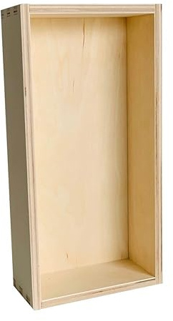 Moood storage box 30x15x7cm - Dekorationsbox-Holzkiste-Ordnungsbox-organizer box-birch plywood with finger join connection