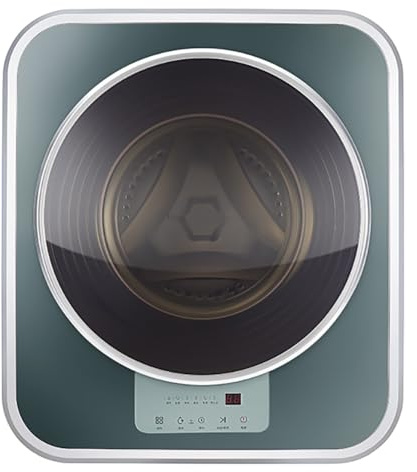Machine à laver compacte portable avec essorage, fonctionnement automatique pour le linge domestique peu encombrant