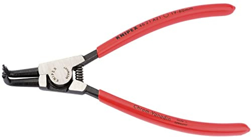 Knipex 50746 A21 Bent External Circlip Pliers 19-60 mm , Blue