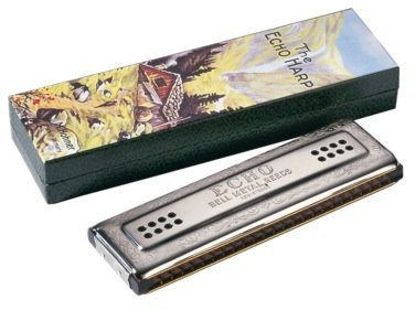 Hohner Echo Harp 96 Stimmzungen C/G ABVERKAUF