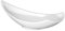 Holst Porzellan SB 2089 Porzellan Schale 25 cm Tropfenform Teardrops Swing, weiß, 24.5 x 14.5 x 9.0 cm, 0,25 l