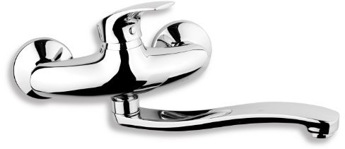 FERRO Wand-Waschtich Spültisch Armatur serie Metalia, chrom 57070.0, made in Poland