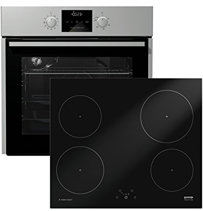 Gorenje Hot Chili Set 1 four de cuisson de combinaison/65 l/Pellette de nettoyage/Inox