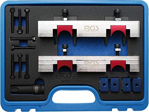 BGS 62628 | Motor-Einstellwerkzeugsatz | für Mercedes-Benz M270, M274, M133 | Steuerzeiten prüfen und einstellen | Nockenwelle niederhalten und fixieren | für A-Klasse W176 ab 2012, B-Klasse W246 ab 2011