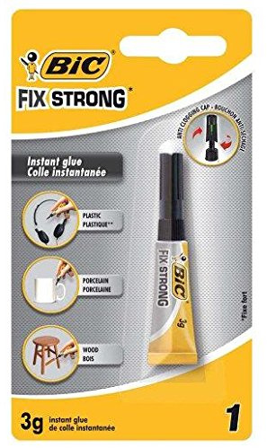 Bic Instantly Fix Strong Liquid Glue 3g Pack of 6