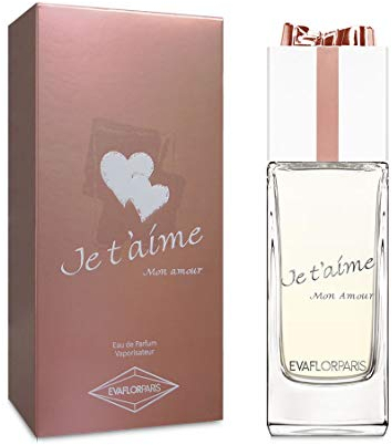 JE T'AIME (ICH LIEBE DICH) Mon Amour (Meine Liebe) • Eau de Parfum für Frauen 100 ml • EVAFLORPARIS