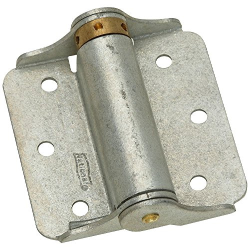 National Hardware N115-105 V125 Adjustable Spring Hinges in Galvanized, 2 Pack