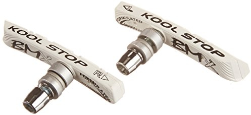 Kool-Stop BMX-Bremsbeläge mit Gewinde, Weiß