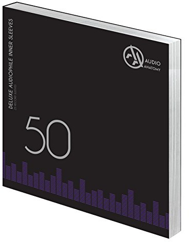 Audio Anatomy Vinyl-Innenhüllen 12 - Creme, 50 Stück