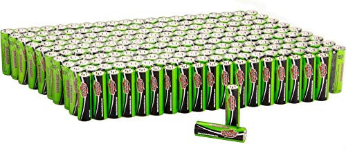Interstate Batteries 200 Stück 1,5 V Hochleistungs-Mehrzweck-Alkaline-Batterien Aholic DRY7001