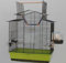 Grüner Vogelkäfig IZA III Cabrio Wellensittichkäfig,Exotenkäfig,Vogelkäfig Vogelbauer Wellensittich Kanarien Voliere Vogelhaus Käfig incl. Badehaus und Trinkröhrchen …