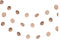 Ginger Ray Rose Gold Metallic Garland Bunting Beautiful Botanics