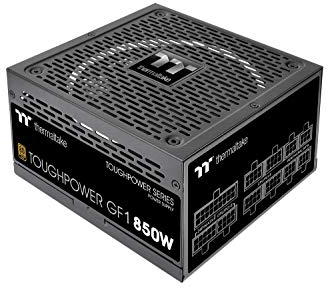 Thermaltake GF1 850W | PC-ATX-Netzteil | 80-Plus-Gold | voll-modular | leiser 140 Lüfter | EU Zertifiziert | schwarz