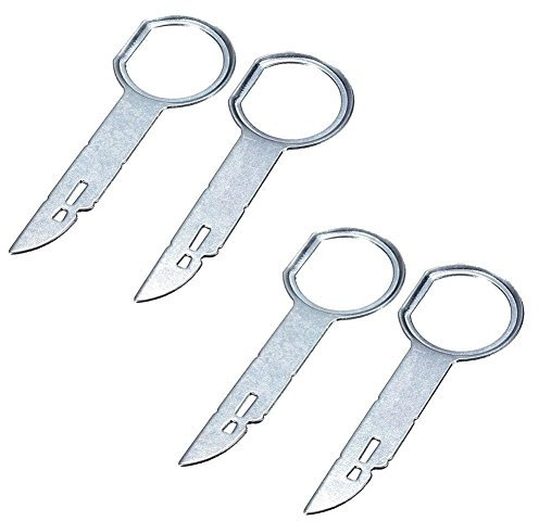 CT22AU01 CD Radio Stereo Release Removal Keys For VW Beetle Bora Golf Lupo Polo
