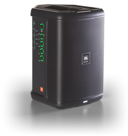 JBL Professional EON ONE Compact Ultra-Portable Battery Powered Wireless PA Speaker System with Bluetooth, Professional 4-Channel Mixer, and Lexicon Effects. Black