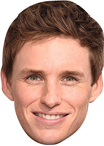 FoxyPrinting Eddie Redmayne Tv Movie Star Celebrity Cardboard Party Face Mask Fancy Dress