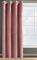 Eurofirany ROSA Vorhang Samt Velvet Ösen -1 STK. Weich Edel Gardine 200g/m² Elegant Glatt Einfarbig Flauschig Modern Klassisch Wohnzimmer Schlafzimmer, 140x250 cm, Dunkelrosa