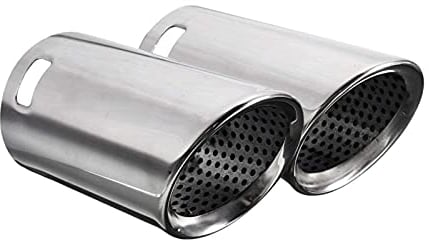 HZJA Auto Auspuffblende Für VW Für EOS Für Passat B6 Für CC Automobile Edelstahl Verchromt Auspuff Auspuff Endrohr. Auspuff Endrohre