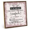TypeStoff Holzschild mit Spruch – Zeit – im Vintage-Look mit Zitat als Geschenk und Dekoration zum Thema Motivation - HS-01228