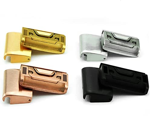REYDA 20mm Quick Fit Uhrenanschluss Kompatibel für Garmin Fenix 7S/7S Pro/6S/6S Pro/5S/5S Plus Uhrenadapter, 18mm Edelstahl Metallverschluss Uhrenarmband Connectors Adapters für Instinct 2S/D2 Delta S