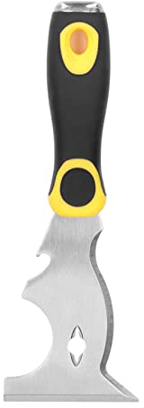 Couteau à mastic épaissi en acier inoxydable pelle multifonctionnelle grattoir couteau à mastic plâtre peinture nettoyage outil de calfeutrage 7.5cm